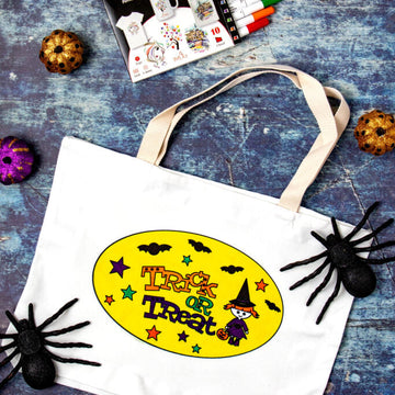Trick-or-Treat Bag with Sublimation Vinyl & Iron-on-Ink