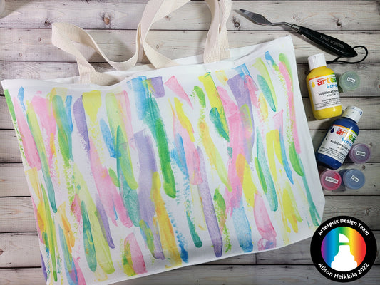 Artesprix Sublimation Painted Tote Bag