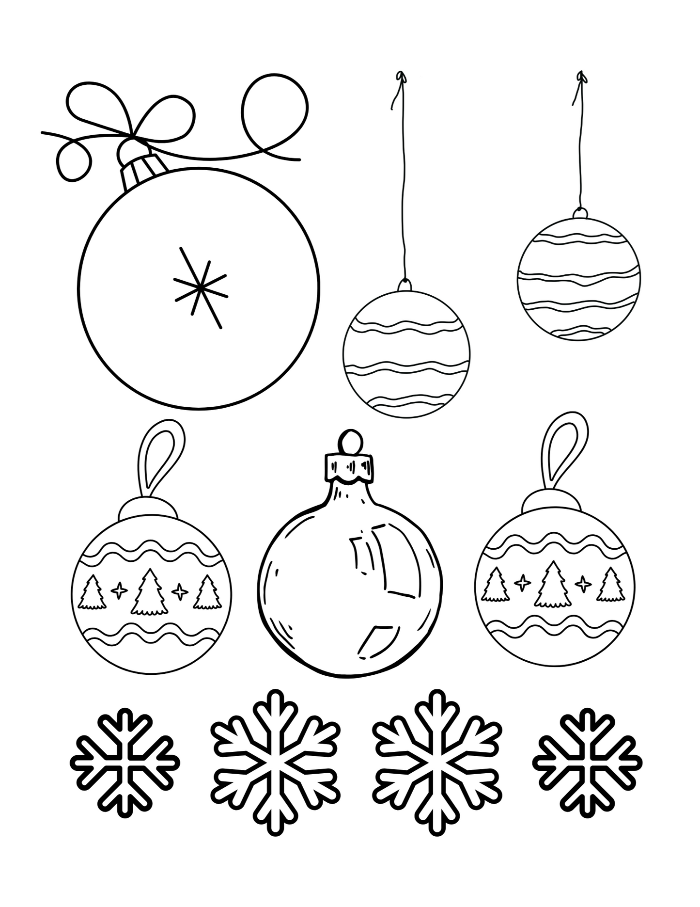 Sublimation Coloring Book: Winter & Christmas