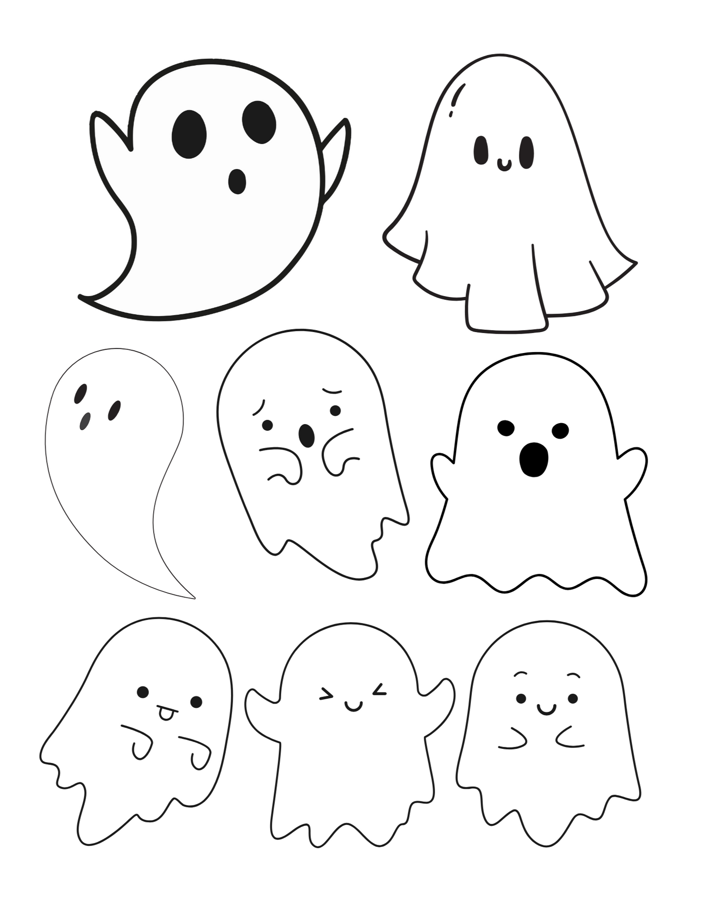 Sublimation Coloring Book: Fall & Halloween