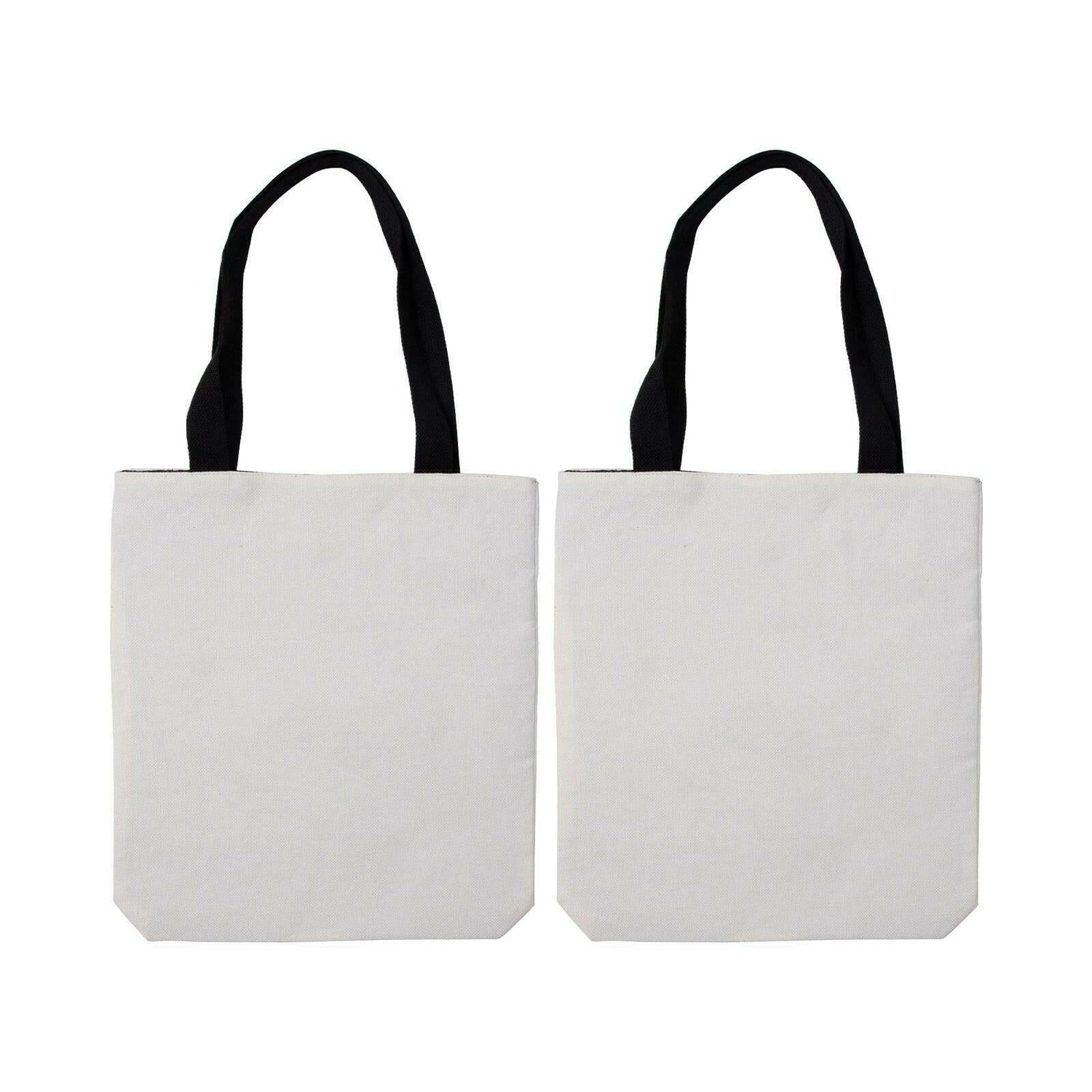 Craft Express Linen Sublimation Tote Bag Blanks 2ct - Artesprix