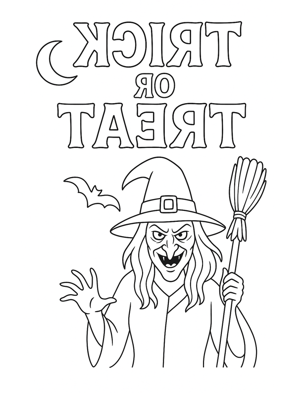 Artesprix Sublimation Coloring Book: Halloween Trick-or-Treat Bags