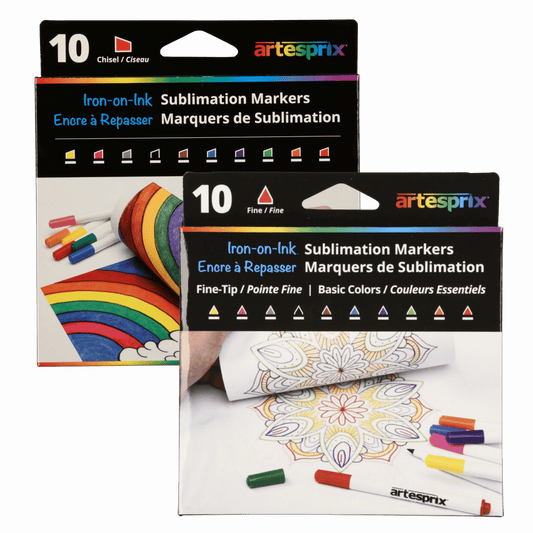 Sublimation Markers Basic Colors Bundle (2) - Artesprix