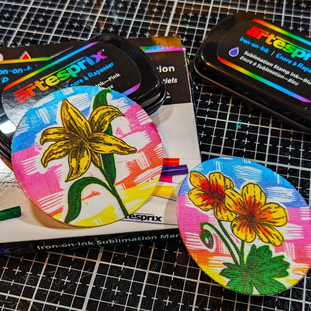 Creating Unique Sublimation Patches with Artesprix Iron-on-Ink | Artesprix