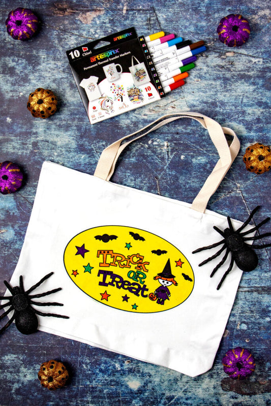 Trick-or-Treat Bag with Sublimation Vinyl & Iron-on-Ink