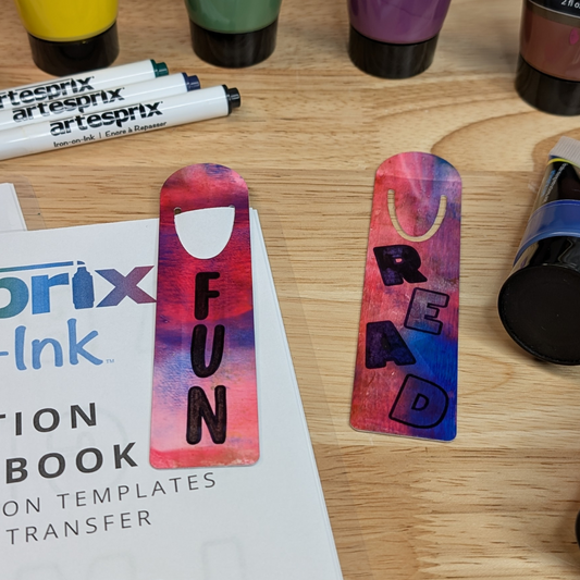 August 2025 Artesprix YouTube Sublimation Bookmark Tutorial & Supply List