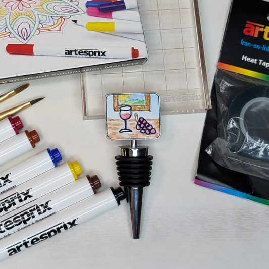 February 2025 Artesprix YouTube Wine Stopper Tutorial & Supply List