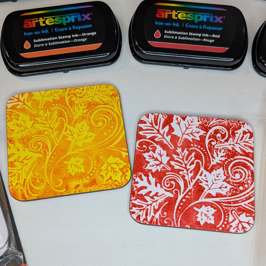 October 2025 Artesprix YouTube Sublimation Coasters Tutorial & Supply List