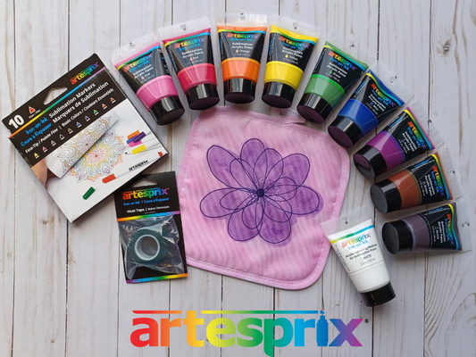 March 2024 Artesprix YouTube Floral Potholder Tutorial & Supply List