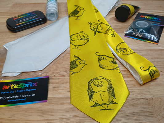 May 2024 Artesprix YouTube DIY Necktie Tutorial & Supply List