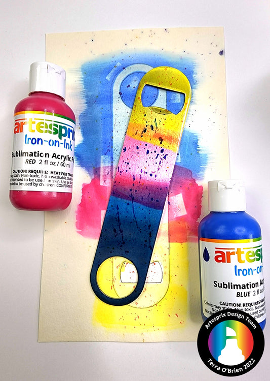 Artesprix Sublimation Paint with Bottle Opener