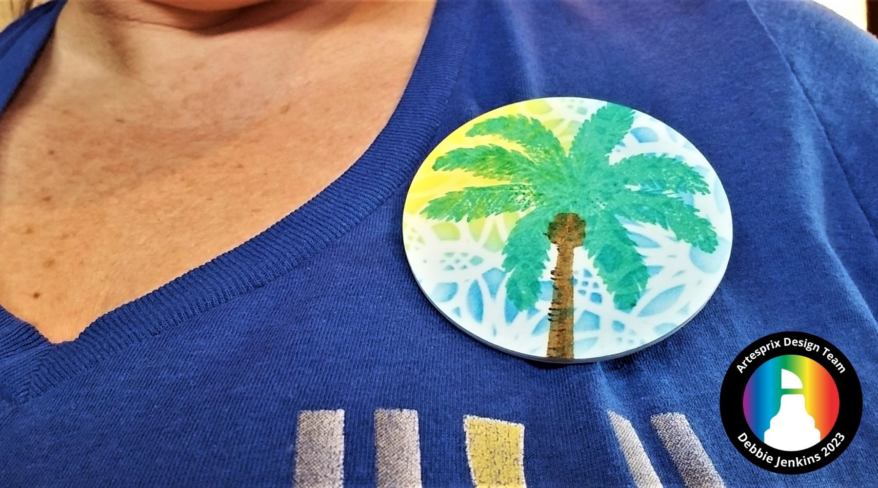 Custom Blank of the Month Button with Hero Arts | Artesprix
