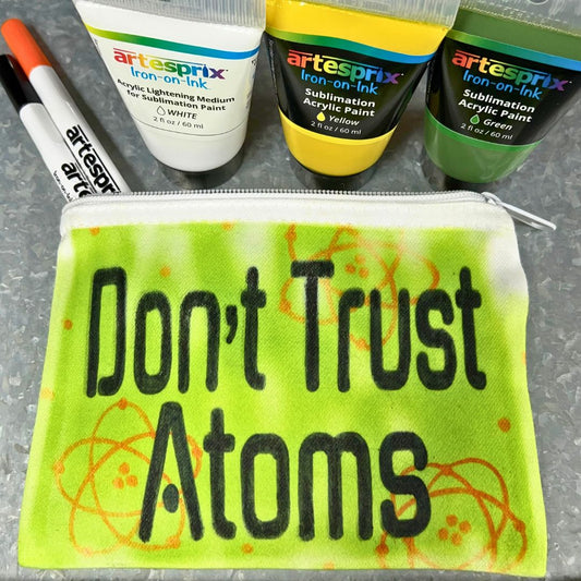 Celebrating S.T.E.A.M. with Artesprix Iron-on-Ink Zip Case