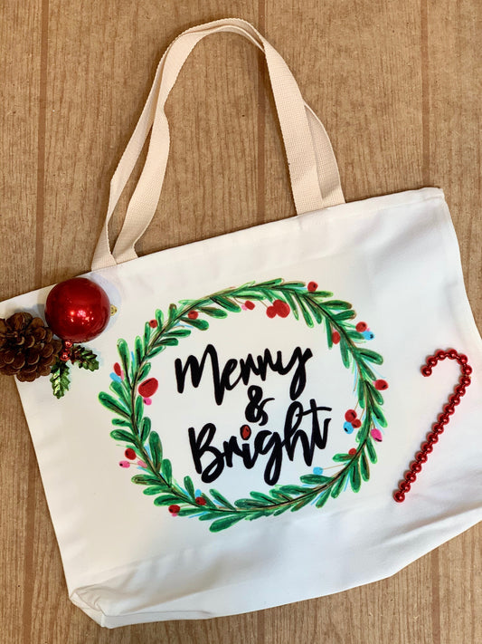 Artesprix Christmas Canvas Tote Bag!