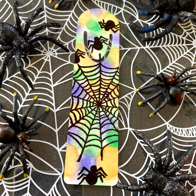 Artesprix Iron-on-Ink "Spidey" Bookmark for Halloween