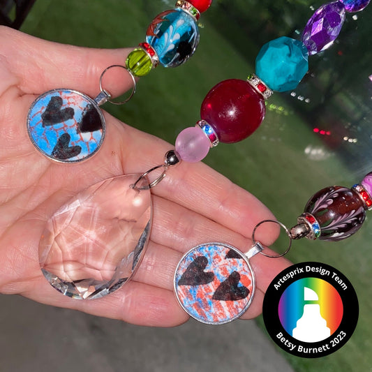 Boho Inspired Jewelry Pendant Sublimation Sun Catcher