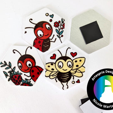 Brutus Monroe Lovely Ladybug Magnets