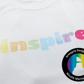 Inspire T-shirt with Iron-on-Ink