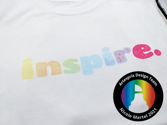 Inspire T-shirt with Iron-on-Ink