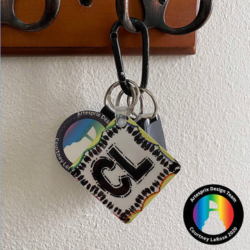 Personalized DIY Keychain with Artesprix Markers