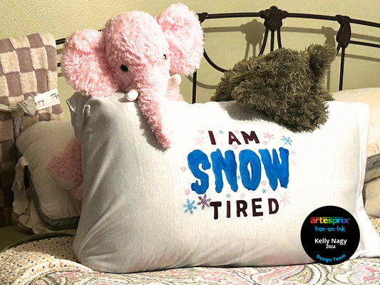 Snow Easy DIY Sublimation Pillow Case Tutorial with Iron-on-Ink