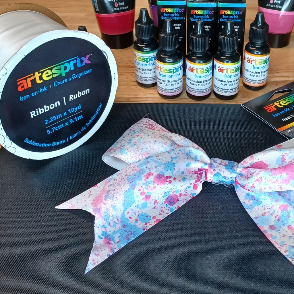 April 2024 Artesprix YouTube Watercolor Ribbon Tutorial & Supply List ...