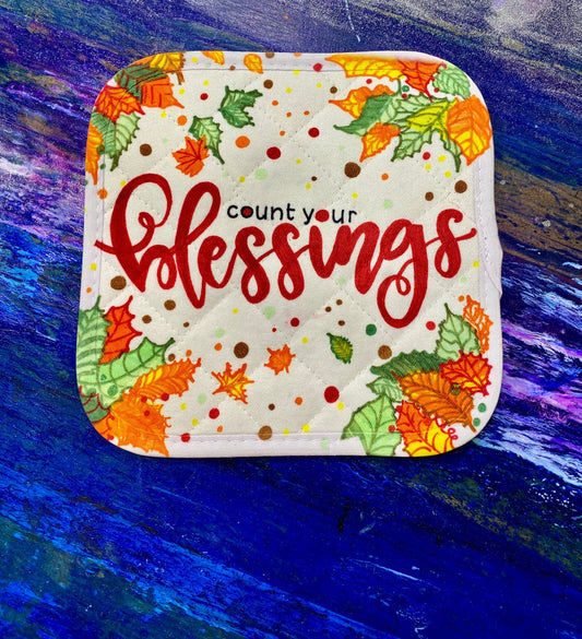 Artesprix Count Your Blessings Potholder