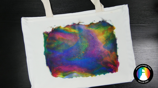 Paint Pouring with Artesprix Sublimation Paint