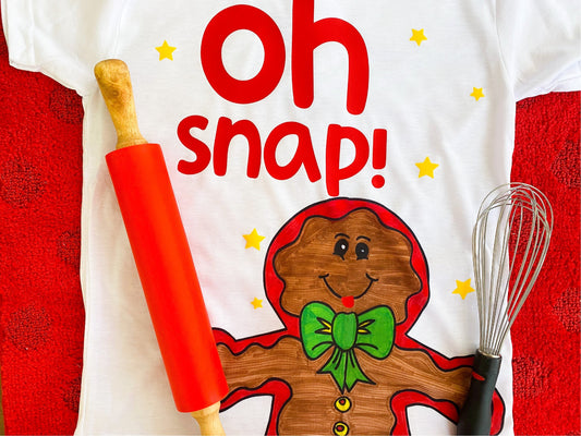 Artesprix Oh Snap Gingerbread T-shirt!