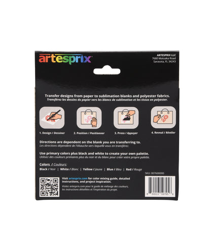 Sublimation Acrylic Paint Set - Artesprix