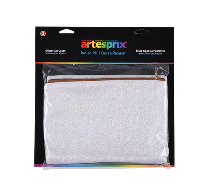 Glitter Zip Case 2ct - Artesprix