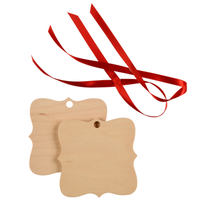 Artesprix Sublimation Maple Ornament Blanks 2ct