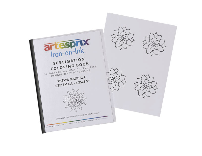 Sublimation Coloring Book: Mandala - Artesprix