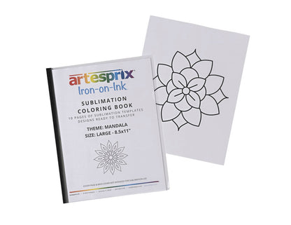 Sublimation Coloring Book: Mandala - Artesprix