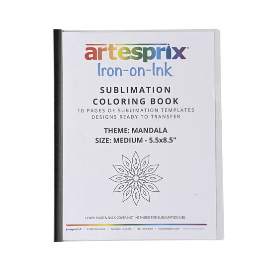 Sublimation Coloring Book: Mandala - Artesprix