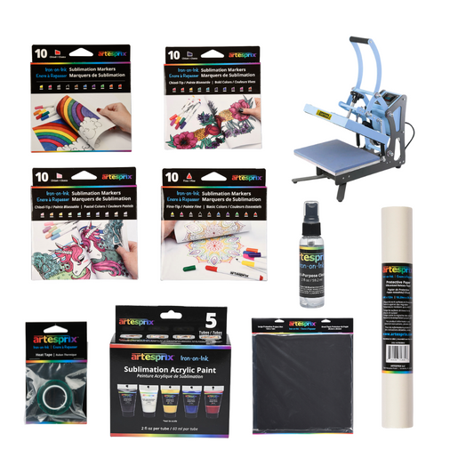 Basic Artesprix Workshop Bundle with Heat Press