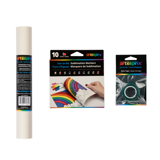Sublimation Party Class Pack (10 Participants, No Blanks) - Artesprix