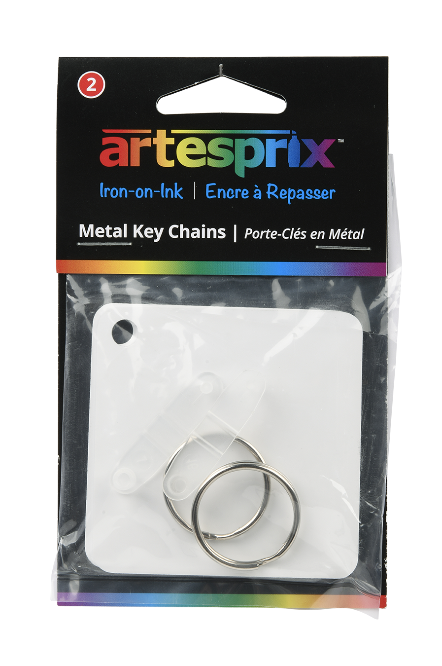 Key Chains 2ct - Maple, Metal or Plastic - Artesprix