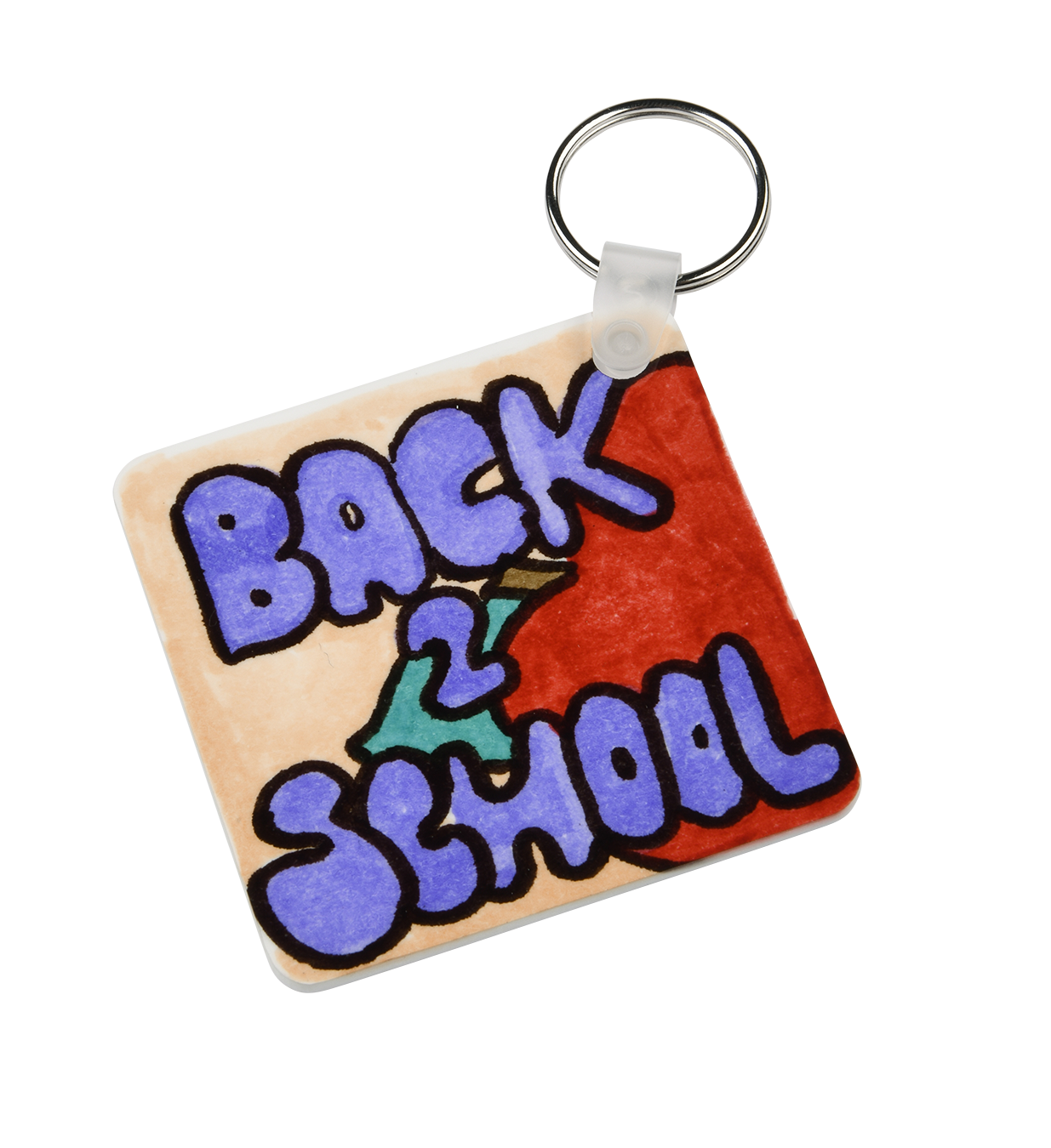 Key Chains 2ct - Maple, Metal or Plastic - Artesprix