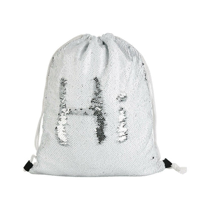 Sequin Drawstring Backpacks 2ct - Artesprix