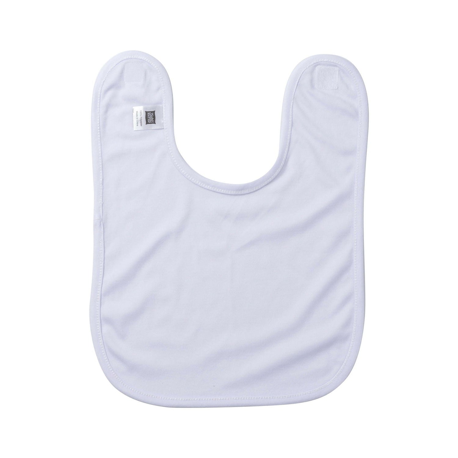 Craft Express 4-Pack Sublimation White Baby Bibs – Soft Blanks for Custom Gifts - Artesprix