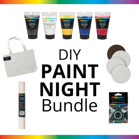 Sublimation Paint Party for 10: DIY Craft Night Bundle!