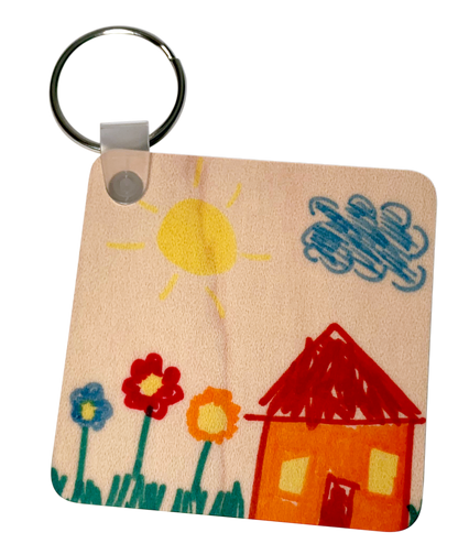 Key Chains 2ct - Maple, Metal or Plastic - Artesprix