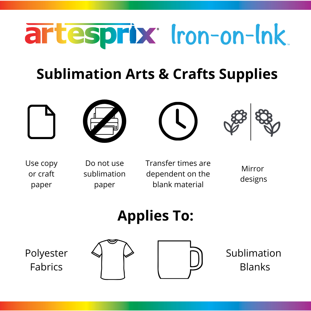 Sublimation Acrylic Paint Set