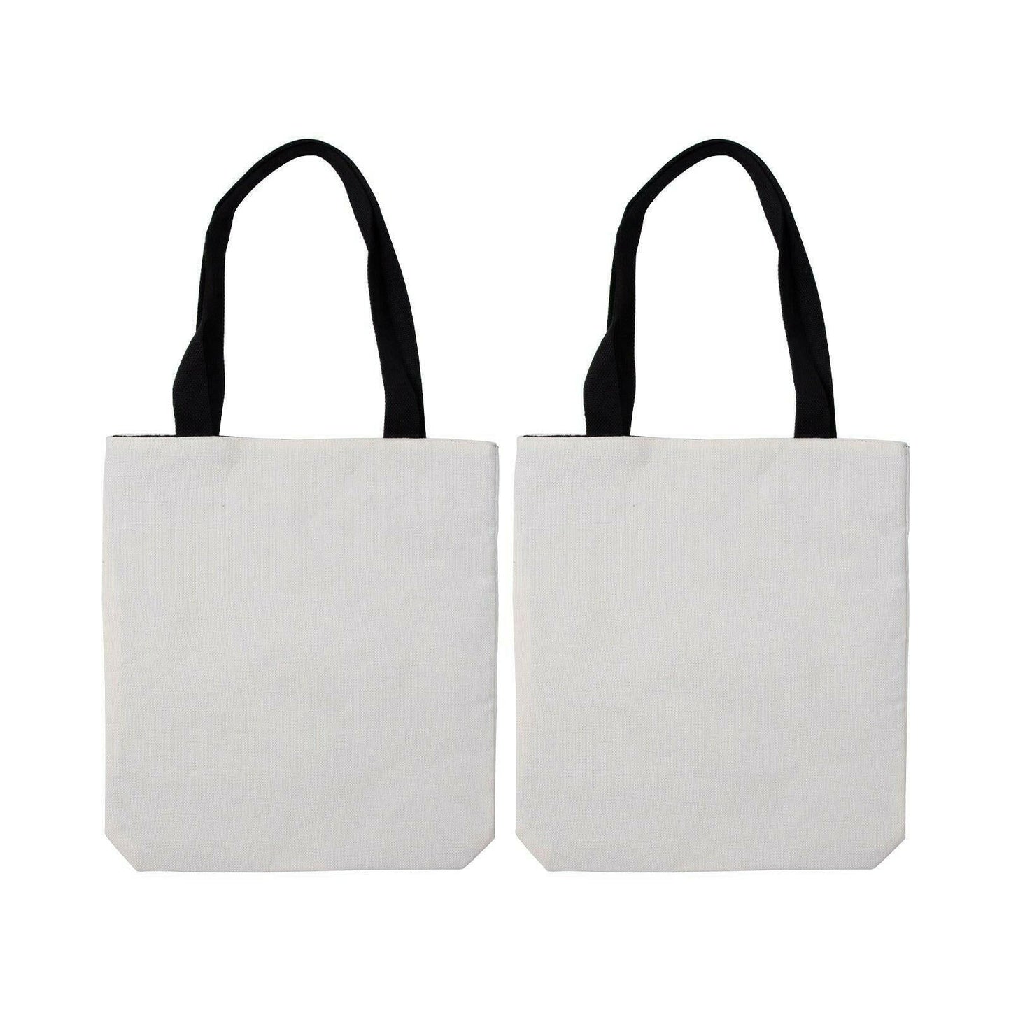 Craft Express Linen Sublimation Tote Bag Blanks 2ct - Artesprix