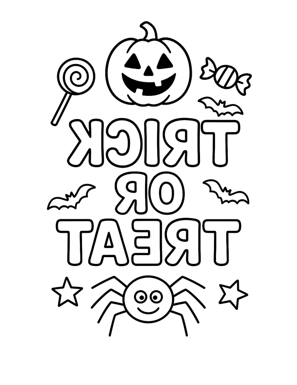 Artesprix Sublimation Coloring Book: Halloween Trick-or-Treat Bags