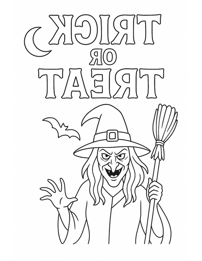 Artesprix Sublimation Coloring Book: Halloween Trick-or-Treat Bags