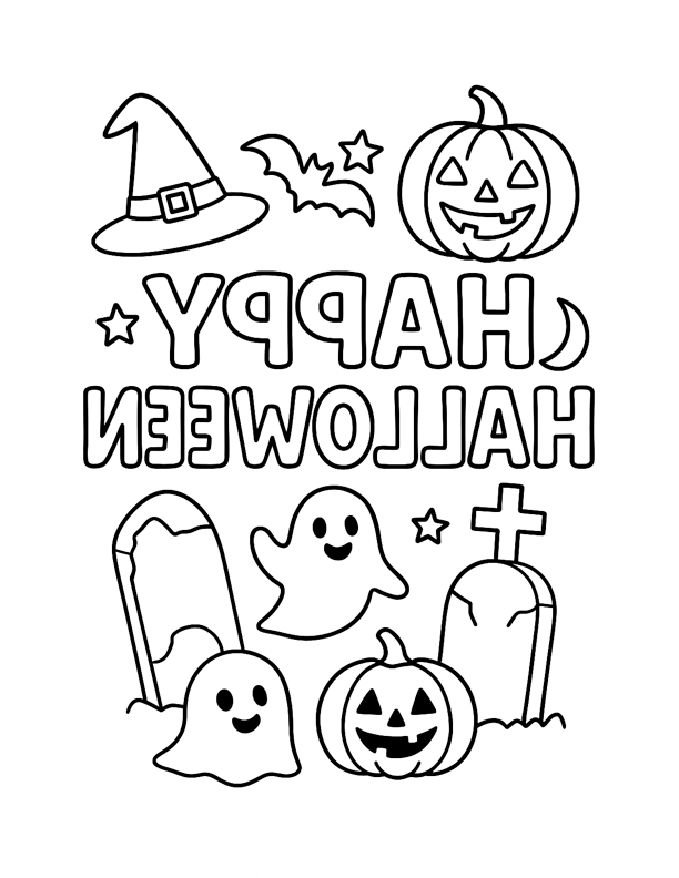 Artesprix Sublimation Coloring Book: Halloween Trick-or-Treat Bags