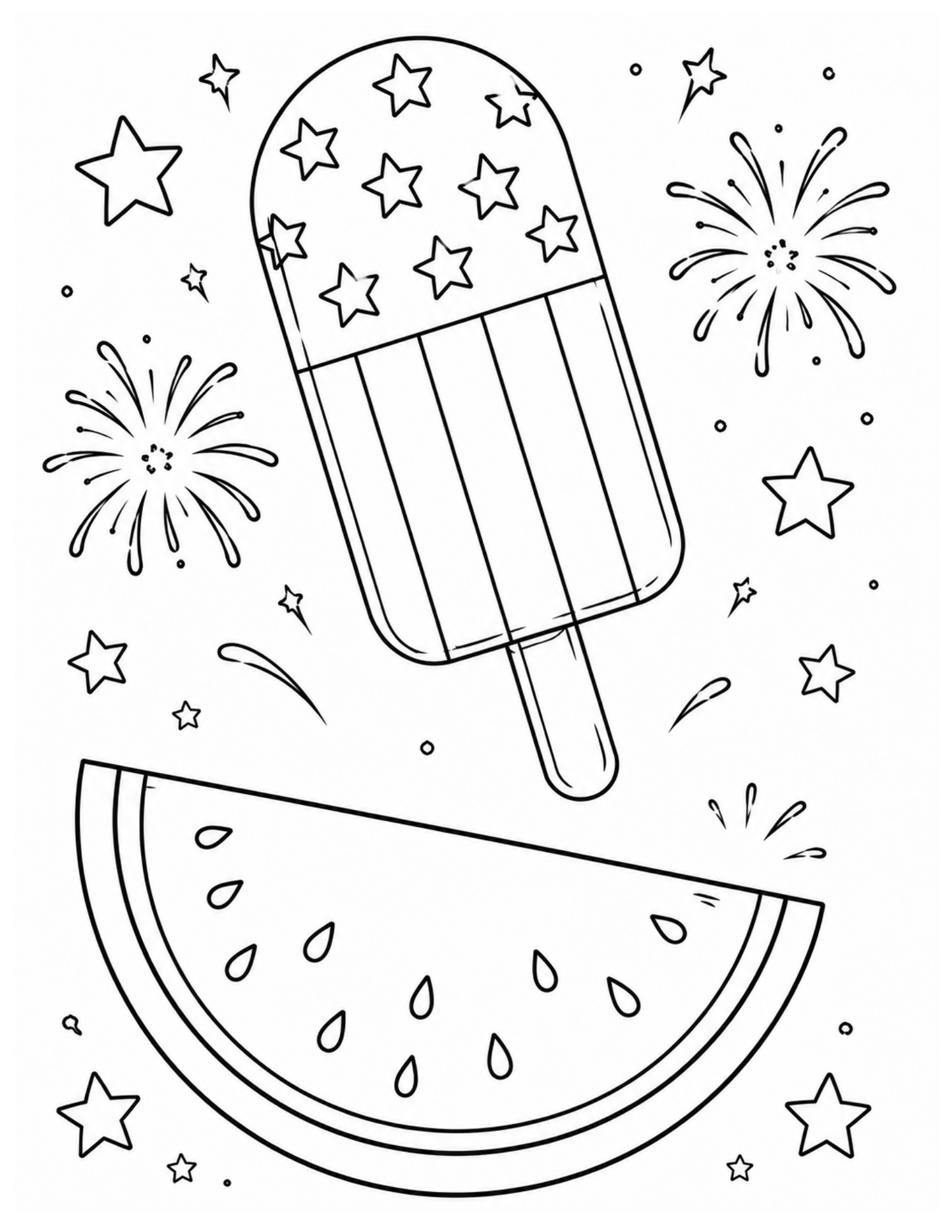 [DIGITAL DOWNLOAD] Sublimation Coloring Book: Stars & Stripes