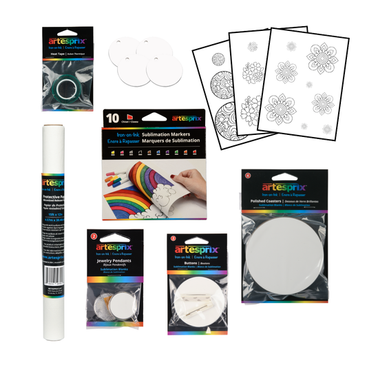Sublimation Coloring Gift Making Kit